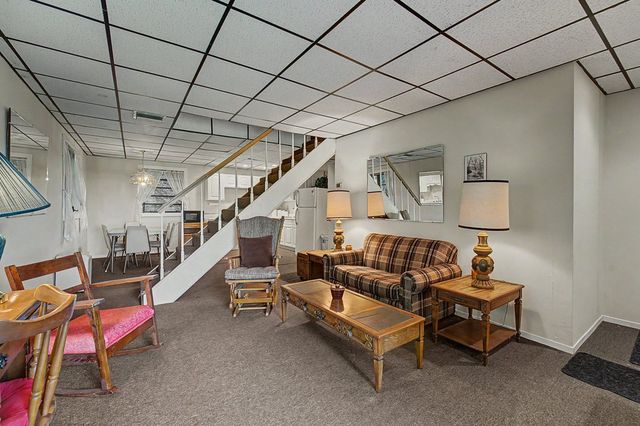 Living room and stairs