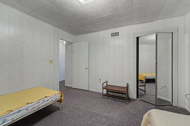 Room with a closet