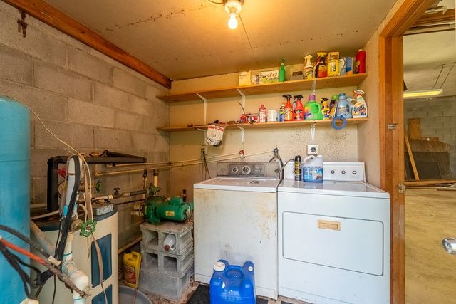 Laundry and utility room
